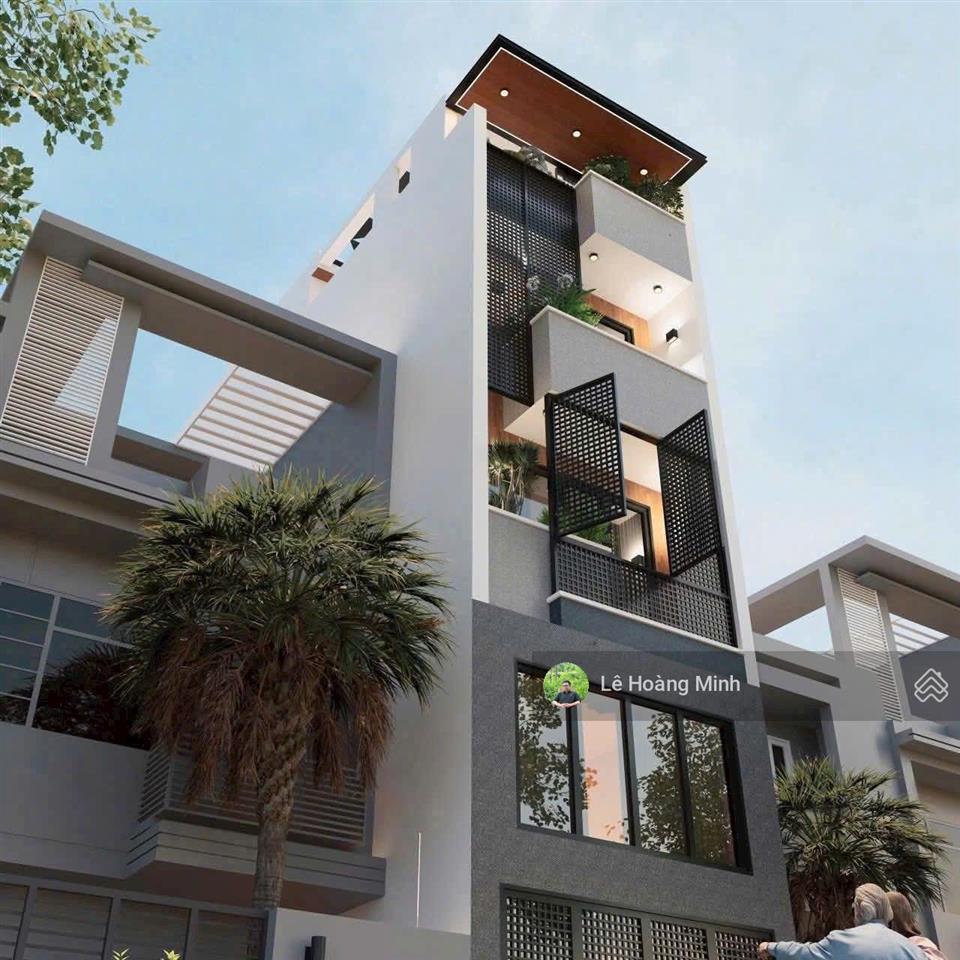 Siêu phẩm 4m x 15m. 4 tầng ô thang máy đường trần thị cờ, đối diện trường trần quốc toản