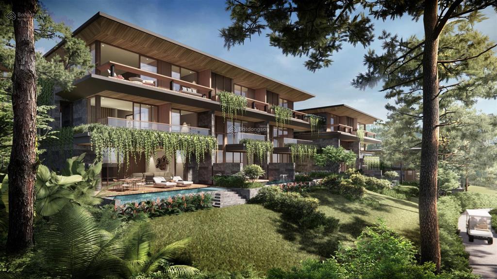 Suất ngoại giao ck 19%, biệt thự 252m2 nằm trên đồi view khách sạn intercon và rừng thông lung linh