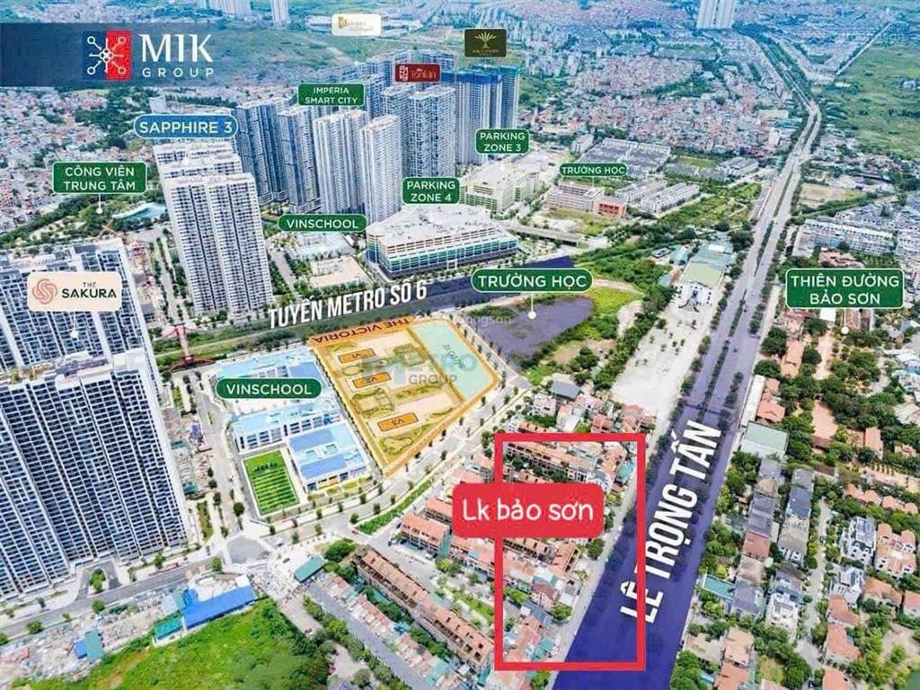Giá sốc, chủ nhà cần bán nhanh giảm giá 2 tỷ căn liền kề bảo sơn giáp smart city sẵn sổ hồng