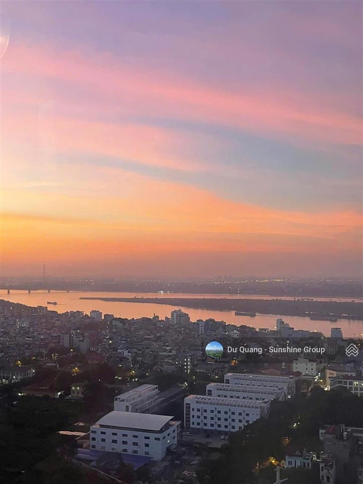 Bán căn 2 ngủ + 2wc 57,1m2 sunshine riverside giá 6,3 tỷ (full đồ) view sông hồng 0966 470 ***