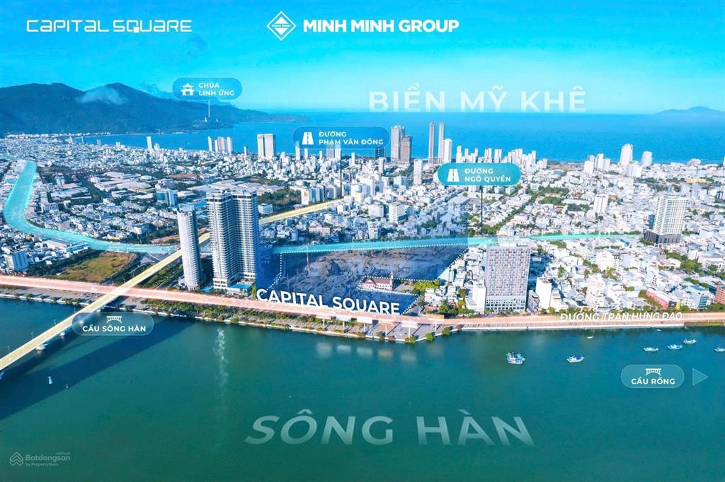 Giỏ hàng độc quyền căn hộ sông hàn capital square, vị trí trung tâm của trung tâm giá đầu tư