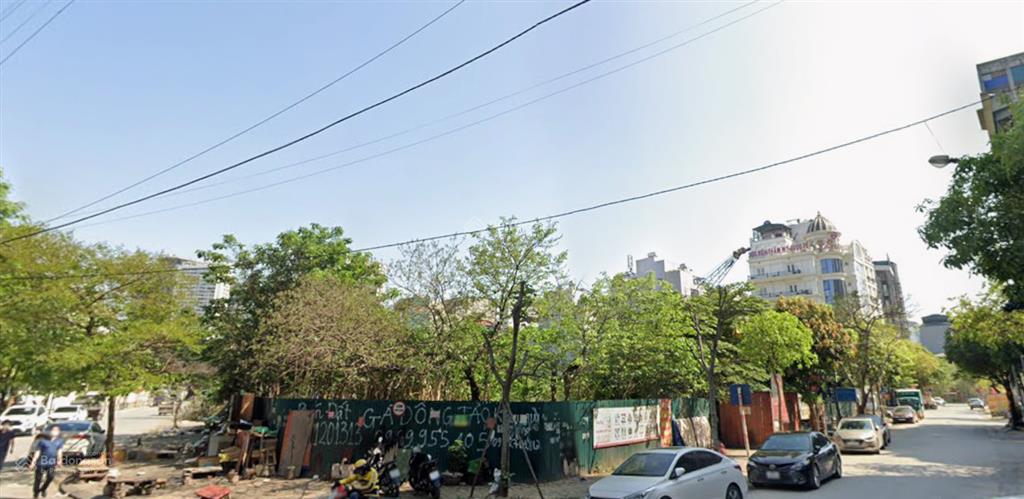 Bán đất mặt đường dương khuê + mặt ngõ oto, 760m2, mặt tiền 26m, vỉa hè 10m, giá 150 tỷ
