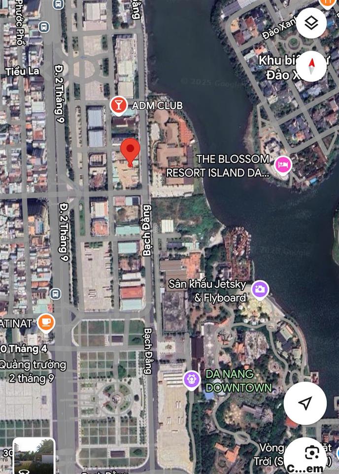 Siêu hiếm 1985m² ngang 37m (mỗi lô gần 1000m² ngang 18m5) có bán lẻ 2 mặt tiền bạch đằng