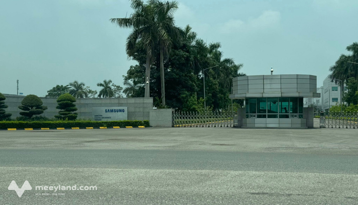 Bán đất Phổ Yên, Thái Nguyên gần nhà máy Samsung, 1200m2, cho thuê 500 triệu/ tháng