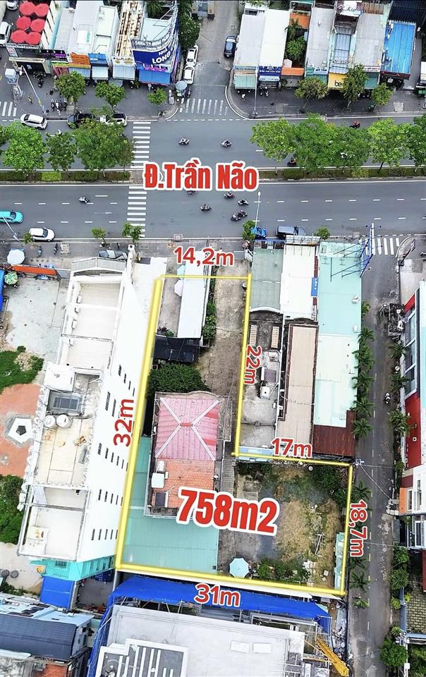 Mặt tiền trục đường trần não. thêm mặt đường 23