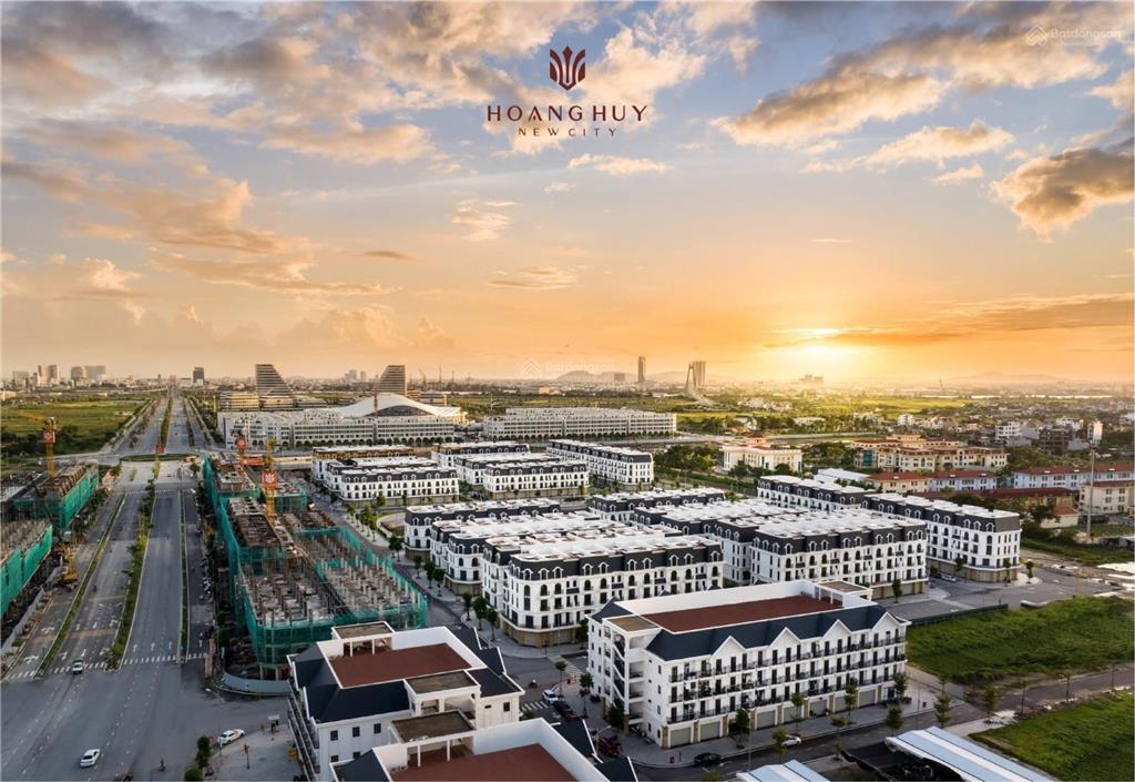 Bán căn liền kề hoàng huy new city giá cực mềm. diện tích 77m2. ngang 5,5m. 4 tầng