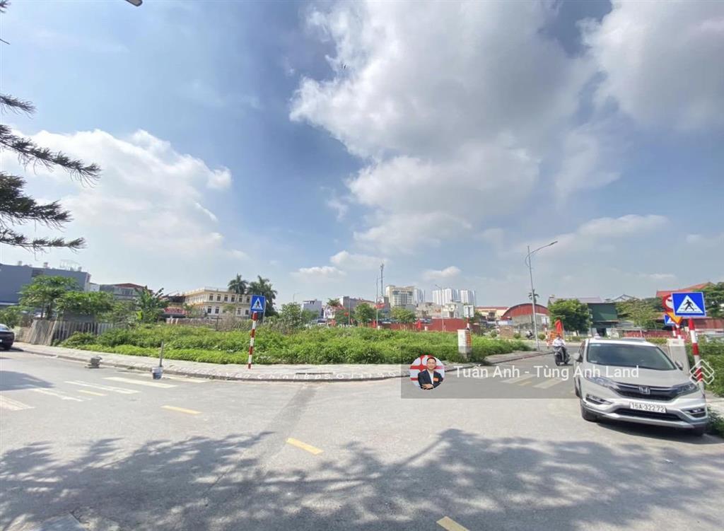 Bán lô góc 117,8m2 đất đấu giá 2,1ha, lê quang đạo, p. gia viên, hải phòng