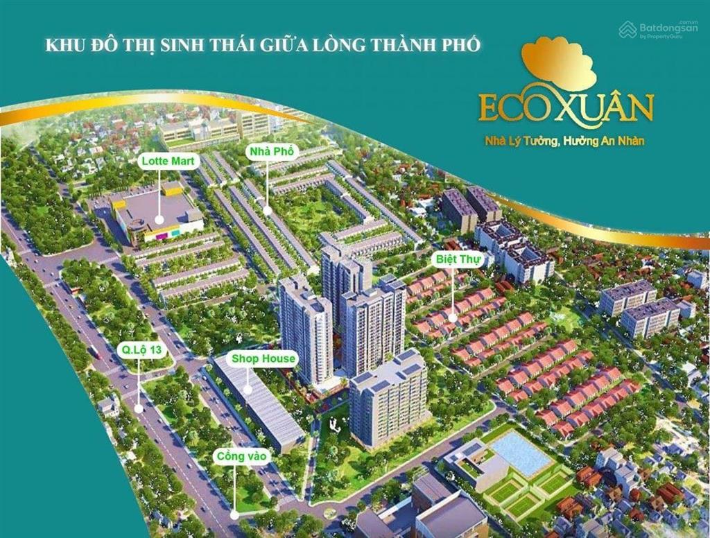 Giá bán ch eco xuân lái thiêu t7/2026, studio 1,65 tỷ, 1pn 1,95 tỷ, 2pn 2,25 tỷ, 3pn 2,8 tỷ