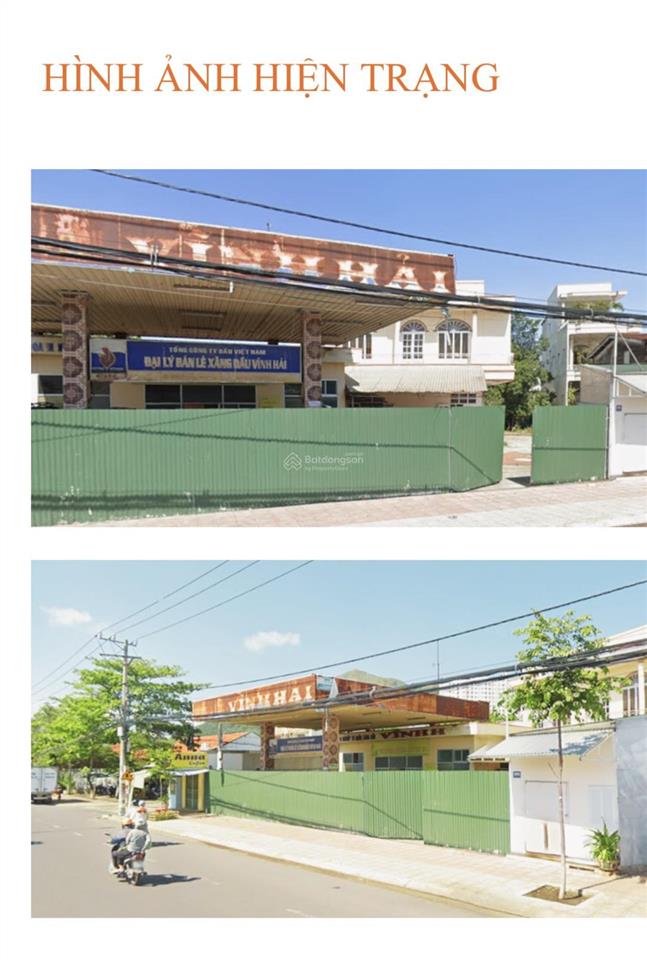 Bán đất 2 mặt tiền 2/4 vĩnh hòa, nha trang * diện tích 965,3m đất ở đô thị 100%