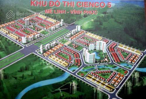 Bán đất biệt thự tại khu đô thị cienco5 me linh hà nội, 24,9 tỷ, 639 m2
