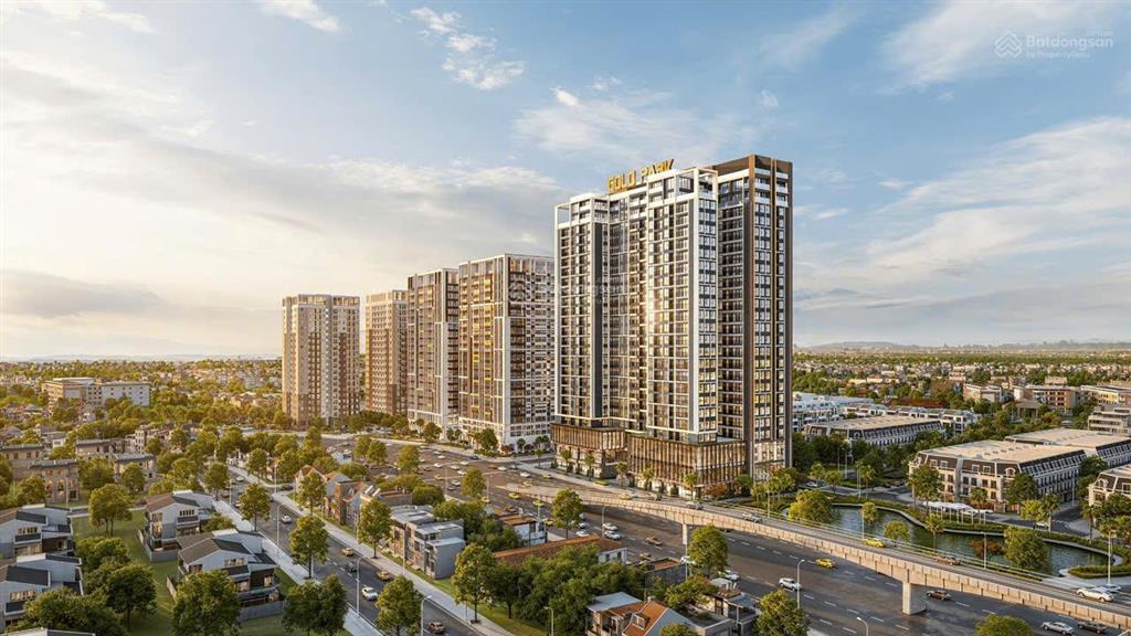 Đón sóng đầu tư căn hộ cao cấp gold park bắc giang