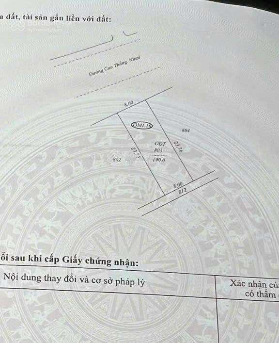 Mặt tiền khu dự án cao thắng kế bên noxh lộc ninh cực đẹp, hiếm khi có hàng bán ra