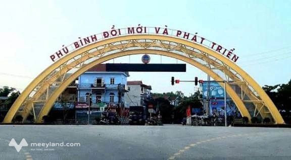 Nhà 3 tầng 117m2 full thổ cư, vị trí đắc địa tại ngã tư Huyện Phú Bình