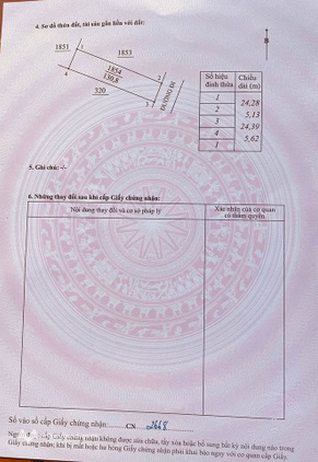 Bán đất Nghĩa Thuận, Quảng Ngãi - Sát Tỉnh lộ 623b, nở hậu, hướng Đông Nam