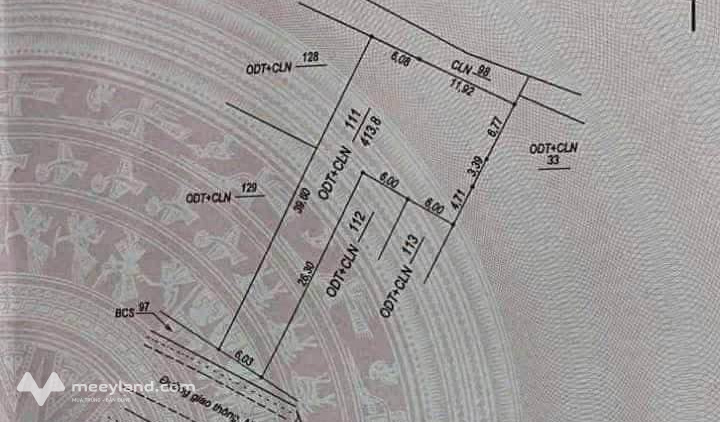 Cơ hội vàng cho nhà đầu tư thông thái mảnh đất 413m2
