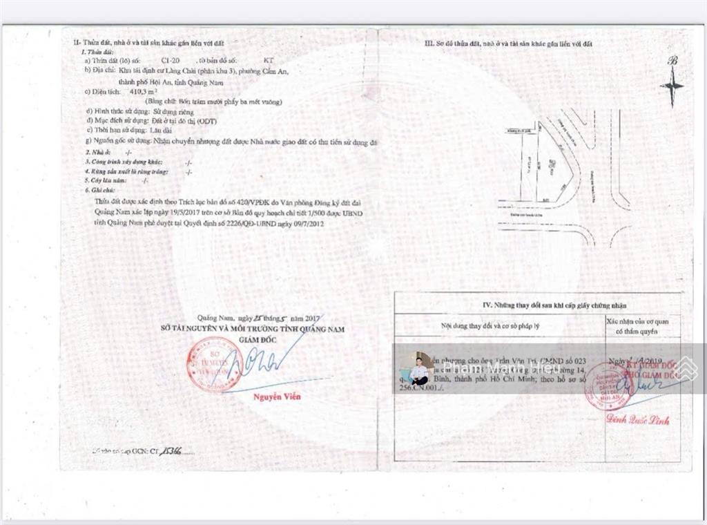 Chính chủ bán lô góc 3 mặt tiền hiếm có siêu vip cạnh sông, sát biển an bàng cẩm an, hội an