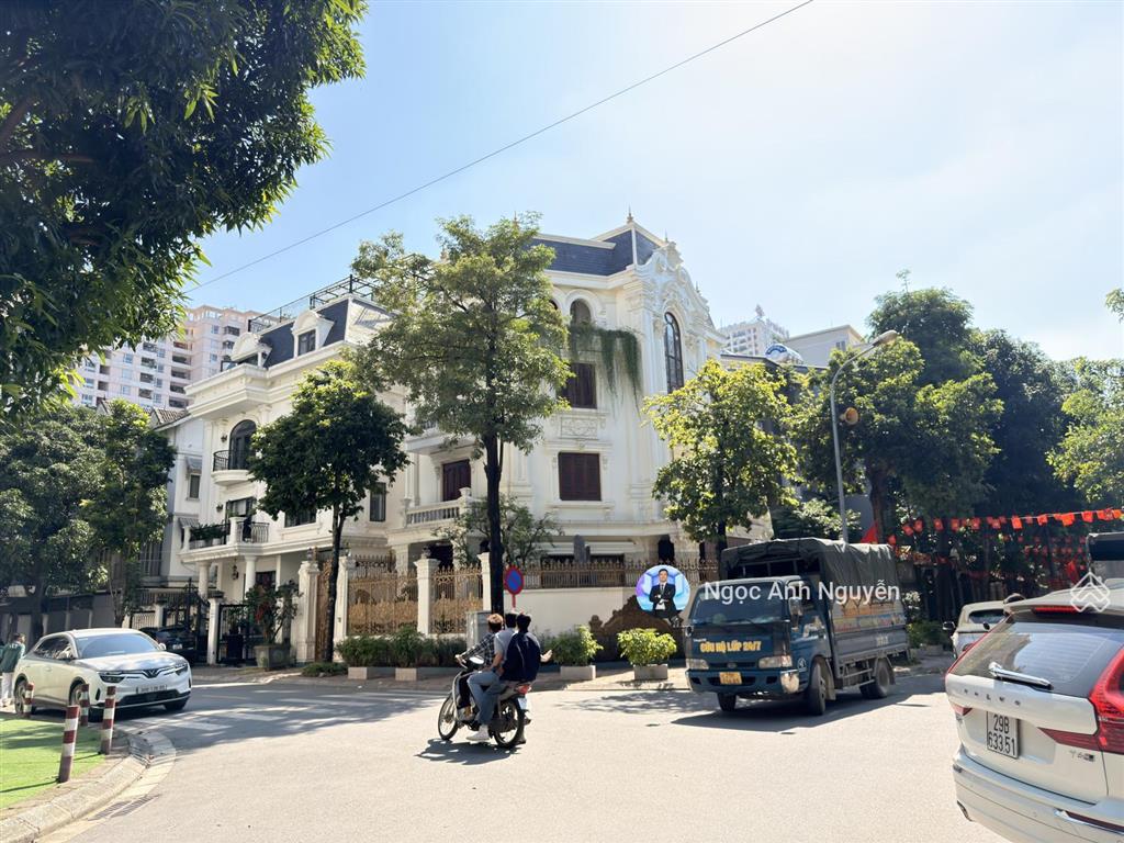 Bán biệt thự lô góc phố vip trần kim xuyến 264m2 kđt mới yên hoà cầu giấy 165 tỷ