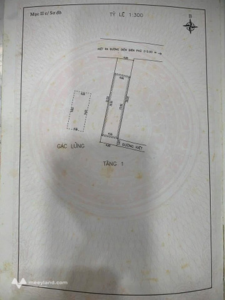 Bán nhà gác lửng 2 mặt kiệt ô tô vào ở ngay, Điện Biên Phủ, Đà Nẵng