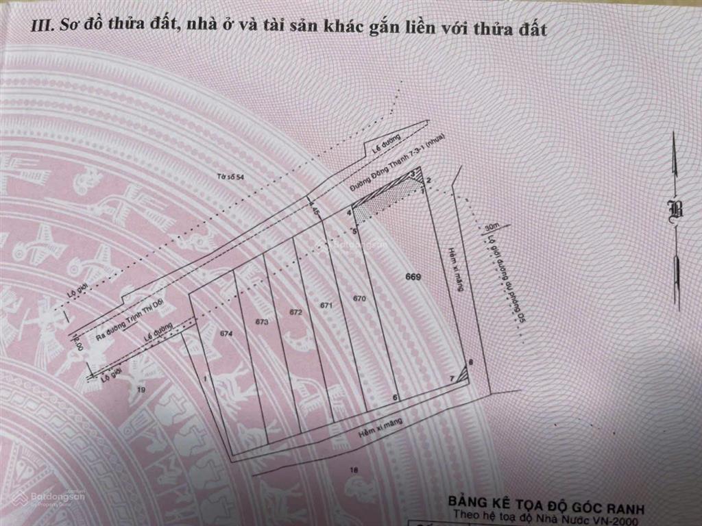 Bán đất 2 mặt tiền đông thạnh 7 3, hóc môn, 12x26m giá 8.5 tỷ