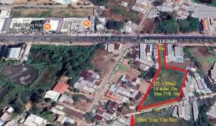 Mặt tiền Lê Duẩn xịn sò, 3000m2 bung lụa kinh doanh, giá iu thương