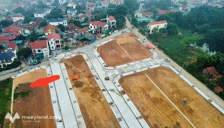 Bán đất 180m2, 2 mặt tiền view hồ tại khu đấu giá Bờ Giam, Phùng Nguyên, Phú Thọ