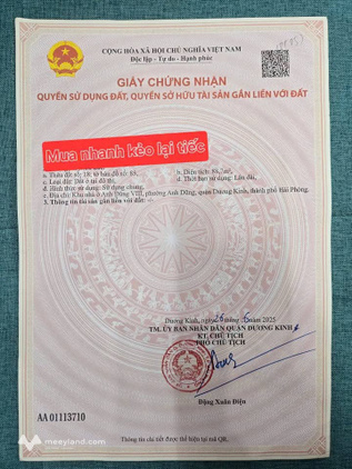 Bán đất tái định cư AD8, Dương Kinh, Hải Phòng, kinh doanh sầm uất, giá tốt