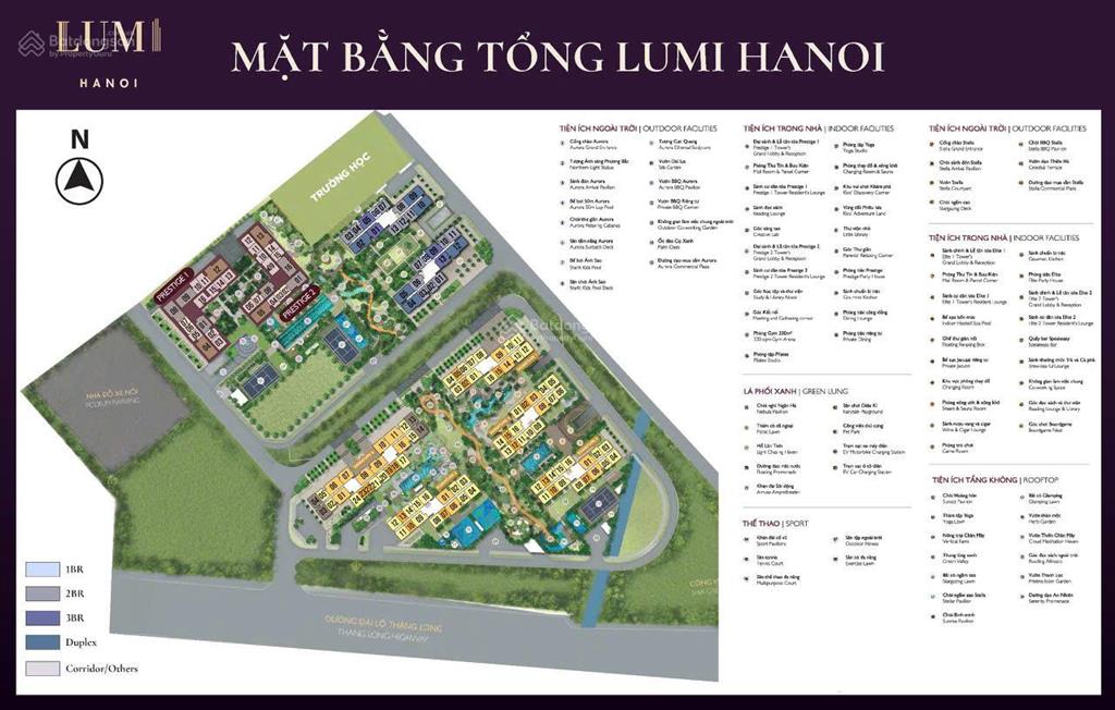 Chính chủ gửi bán căn 2pn/62m2 tòa s3 hướng mát lumi hanoi, giá tốt nhất 5.1x tỷ