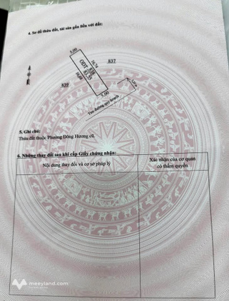 Bán lô đất Tái định cư Công viên nước Đông Hương