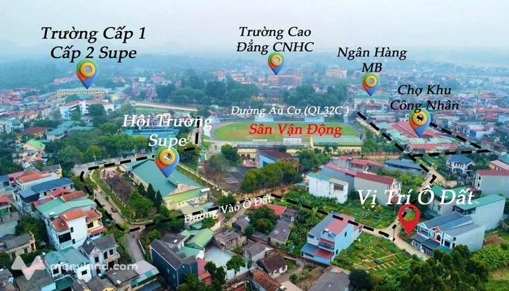 Bán đất 186m2 hai mặt tiền tại thị trấn Hùng Sơn, Lâm Thao, Phú Thọ