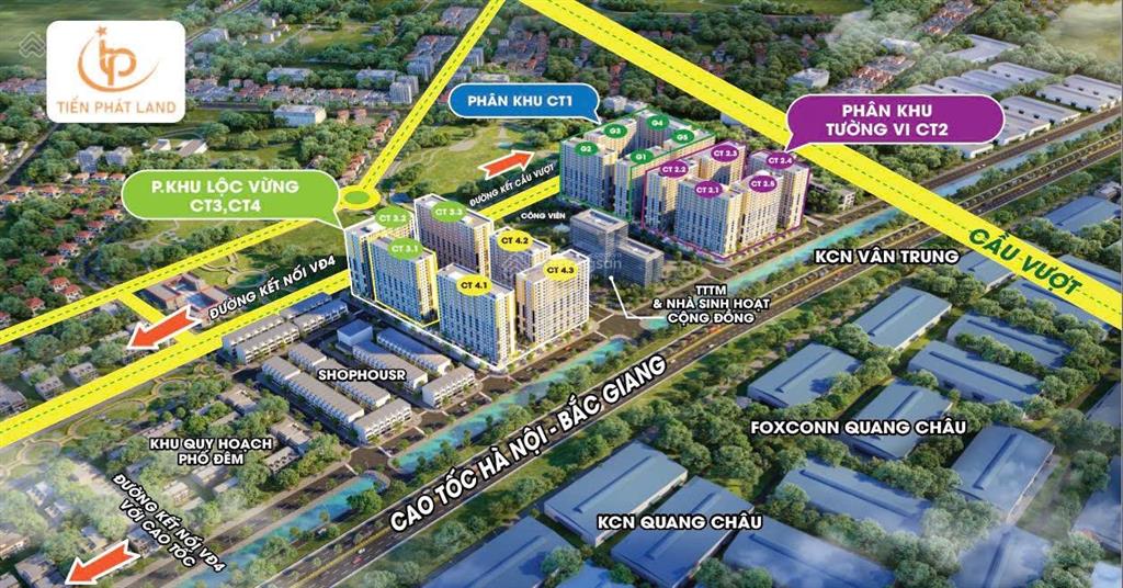 Bán căn studio 30m2 giá 1,28 tỷ tại chung cư evergreen bắc giang