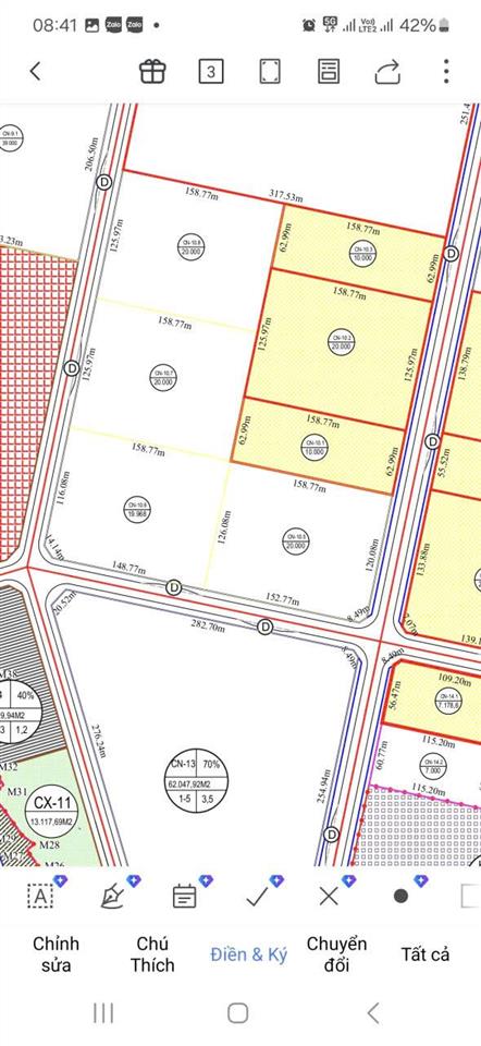 Bán đất kcn hiệp hòa bắc giang 10000m2 thời hạn đến 2075 miễn 7 năm thuê đất giá 137
