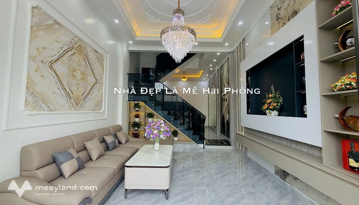 Bán nhà xây mới mặt đường Nguyễn Văn Linh - Lê Chân