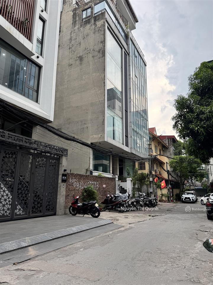Đất phân lô phố huy du khu liên cơ vỉa hè rộng ô tô tránh 140m² mt 9m
