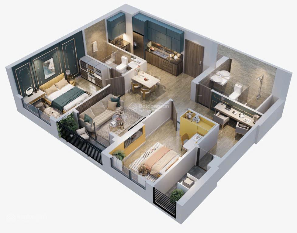 Bán căn hộ 2pn 2wc+ tại the beverly vinhomes ocean park, 4,76 tỷ, 79m², giá cực chất