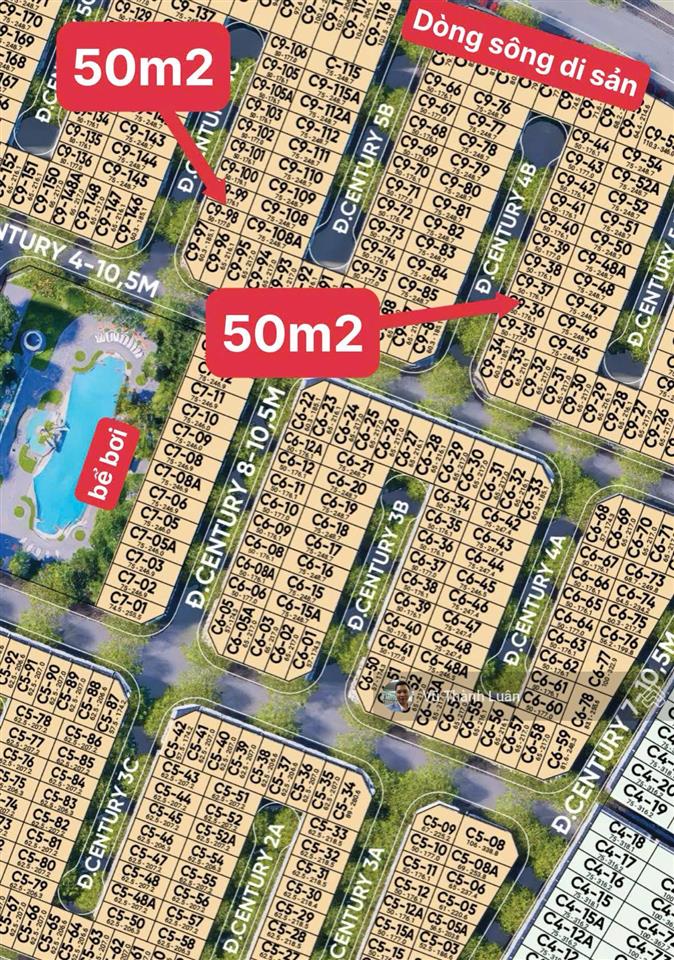 Hàng hót 50m² đẹp phân khu centery 10.8 tỷ chiết khấu tốt 0943 775 ***