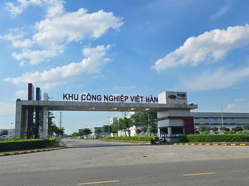 Cần bán vài ha đất kcn việt hàn bắc ninh thời hạn đến năm 2071 . giá tầm 4tr/m2 có thương lượng