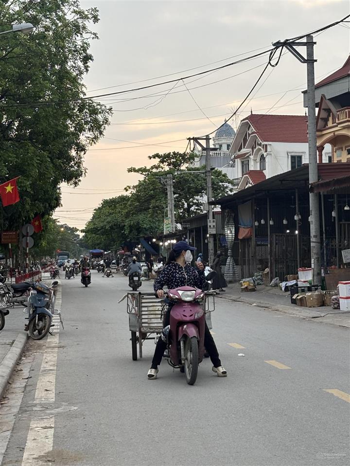 Bán đất thôn đức hậu thanh lâm mê linh . dt55m2 mt 4,2m giá 2,25tỷ băng 2 đường liên tỉnh ngõ thông