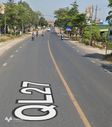 Bán căn nhà và đất mặt tiền Quốc lộ 27 đường 2/4, trung tâm Thạnh Mỹ, Đơn Dương, Lâm Đồng