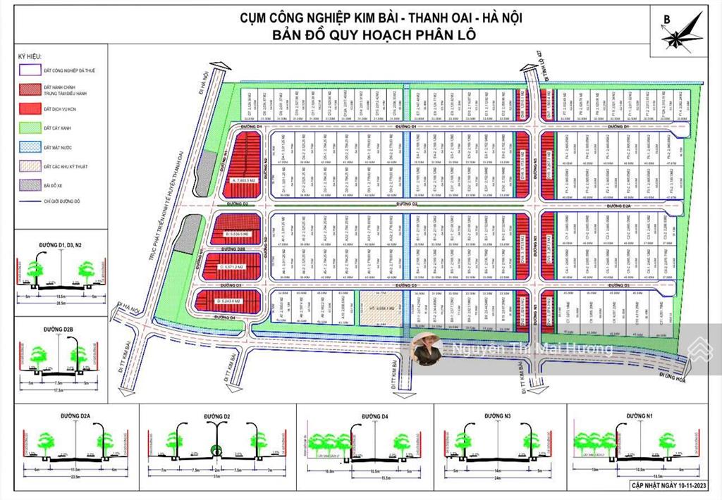 Bán kho, nhà xưởng tại cụm công nghiệp kim bài, 7,7 triệu / m2, 4000 m2