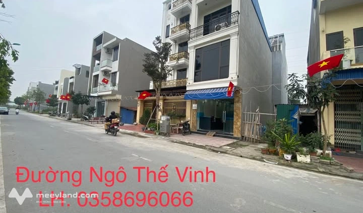 Bán đất mặt đường Ngô Thế Vinh, Nam Định, kinh doanh tốt