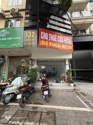 Chính chủ cho thuê mặt bằng kinh doanh tầng 1 132 giảng võ đối diện ga cát linh