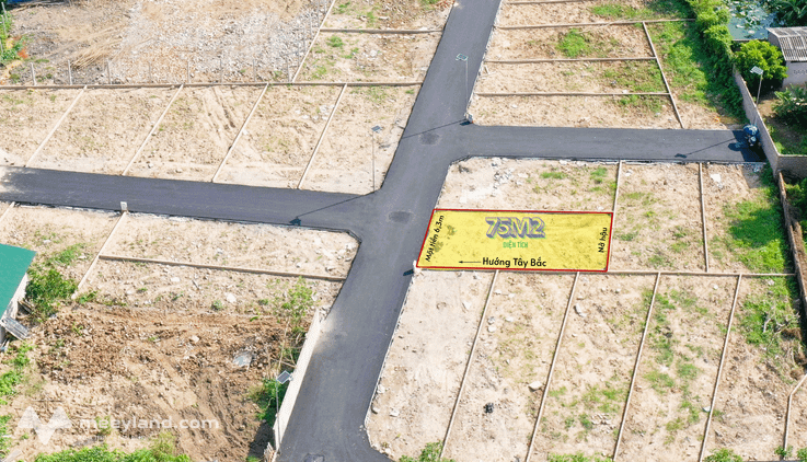 Chính chủ bán lô hoa hậu Trạm Lộ - Thuận Thành 75m² nở hậu tài lộc, mặt tiền 6.3m, giá 1.85 tỷ