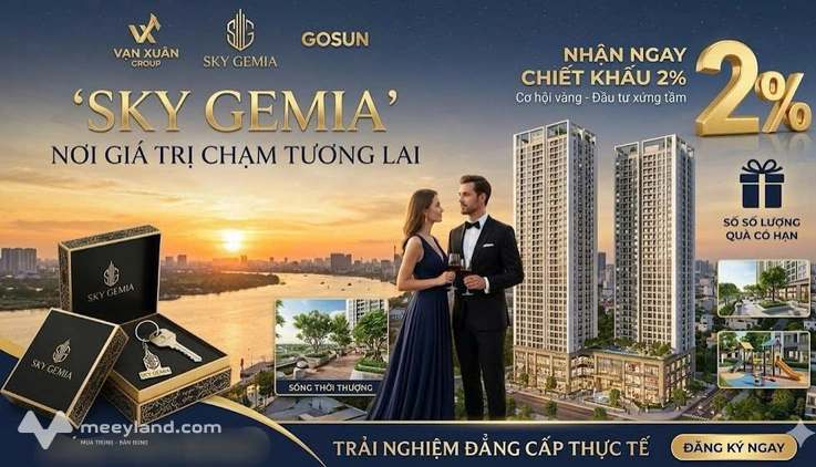 Căn hộ chung cư cao cấp nhất Hải Dương - Sky Gemia (đối diện nhà văn hóa Xứ Đông)
