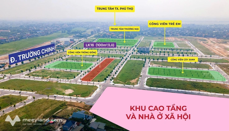LK16 đất việt Green Park chính thức ra hàng, view công viên Trống Đồng, sổ hồng trao tay