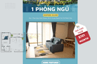 Đảo Kim Cương - quận 2 - cho thuê căn hộ 1 phòng ngủ - view sông