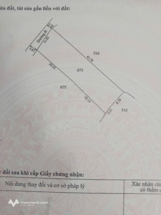 Bán đất thôn Đồng Di, xã Phú Hồ, diện tích 469m2