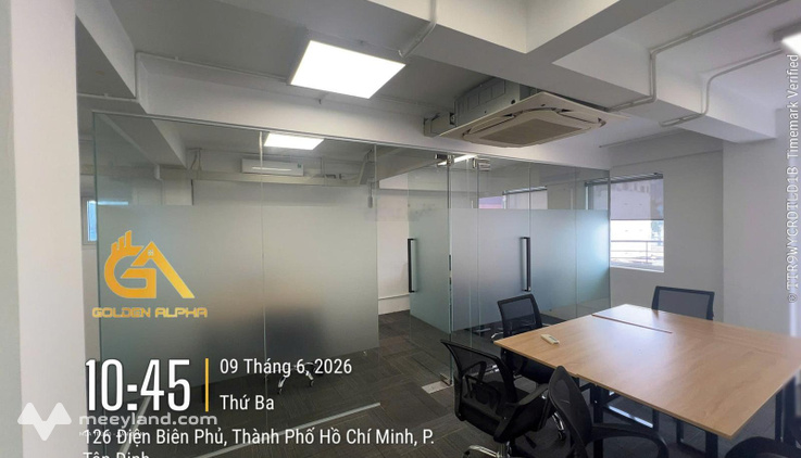 Văn phòng cho thuê 50m² full nội thất ở Điện Biên Phủ giá ưu đãi