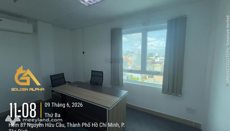 Cho thuê văn phòng 85m² full nội thất ở Quận 1 giá chỉ 23 triệu