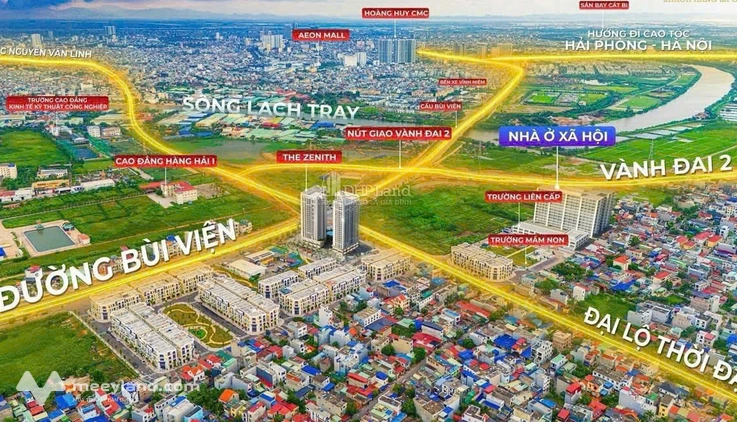 Chỉ với 1,9 tỷ sở hữu ngay căn hộ 1 ngủ, 56m2 tại The Zenith Hải Phòng