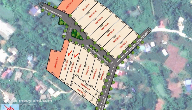 Bán lô đất 535m2 có 132m2 thổ cư - Gần Sân vận động tỉnh Thái Nguyên